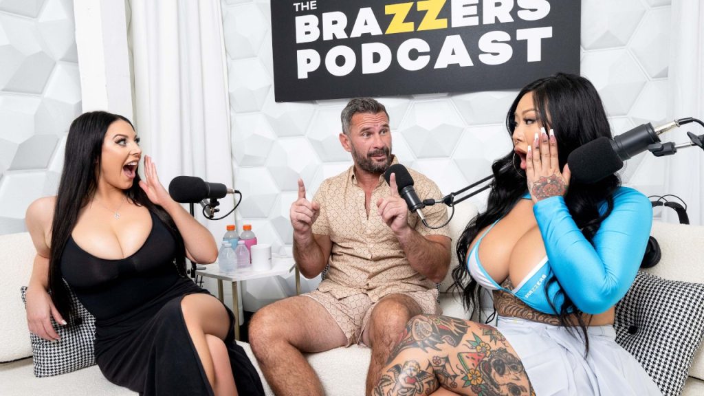 The Brazzers Podcast Episode 1 Angela White Connie Perignon Manuel Ferrara